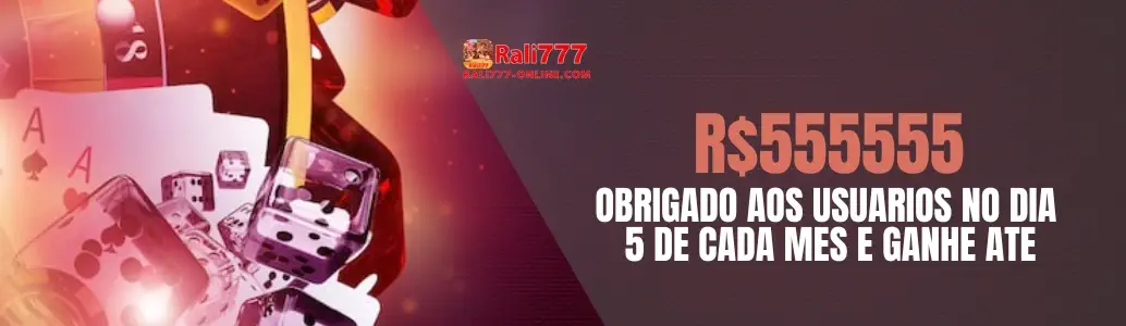 RALI777 Caça níqueis banner
